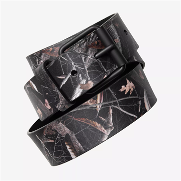 Carhartt WIP Camo Feather Tree Belt Leather Black